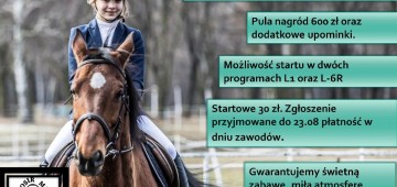 Towarzyskie zawody w ujeżdżeniu